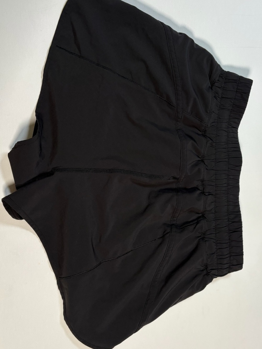 Lululemon Track That Mid-Rise Lined Short 5" Black size 8 - Picture 5 of 6